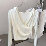 SoftForm™ V-Neck Jacket — Seamless Warmth